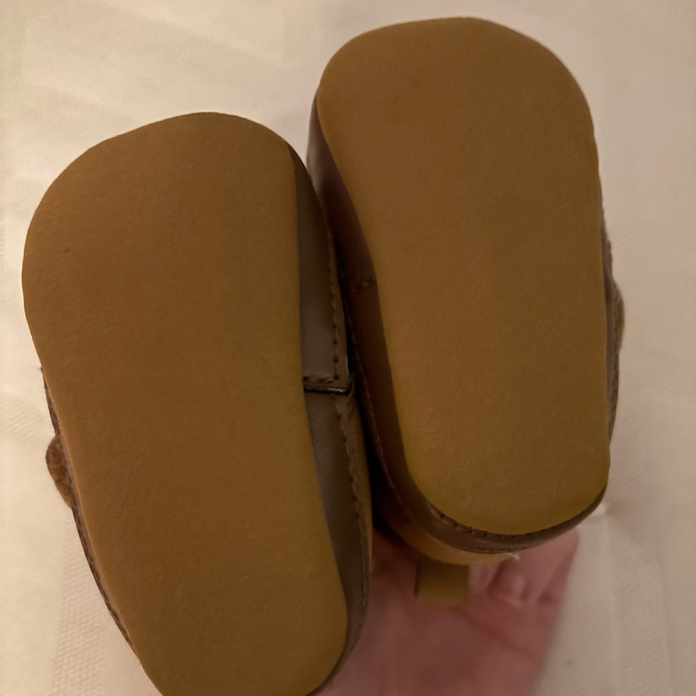 Kids Brown Moccasins